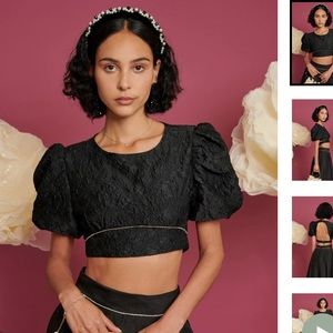 Sister Jane, XS, DREAM Saturn Gem Cropped Top